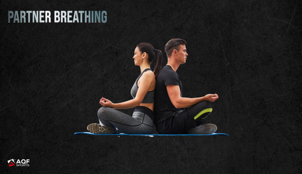 Partner Breathing in Yoga