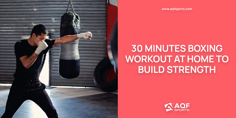 Boxing workout at home