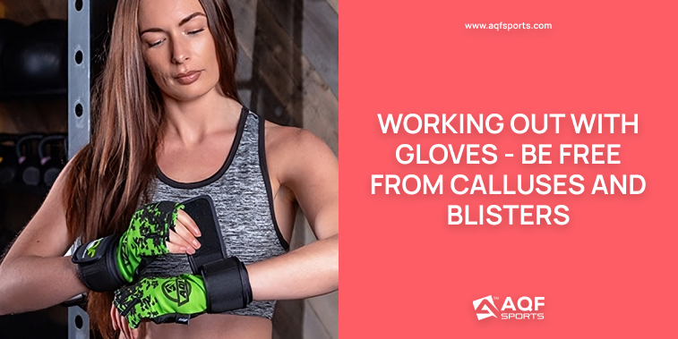 Working out with gloves