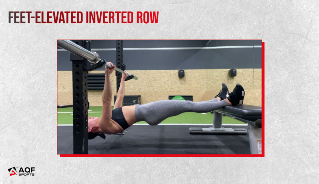 Feet-Elevated Inverted Row